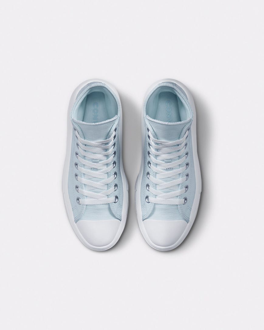 Zapatos Plataforma Converse Chuck Taylor All Star Move Cloud Patch Altas Niña Azules | PE 742PW8